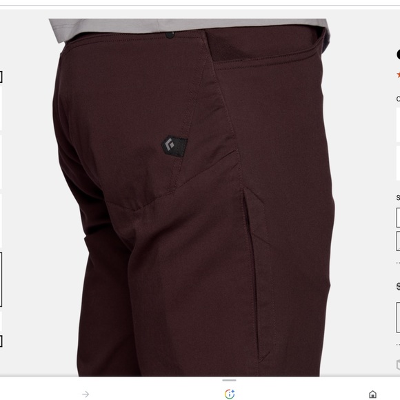 Black Diamond CREDO PANT - Wine